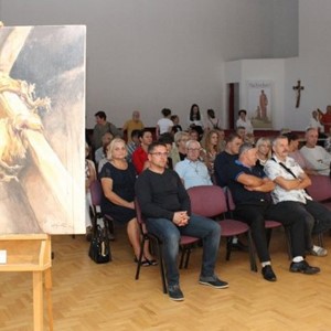 Otvorena izložba "Initium novum" u Nacionalnom svetištu svetog Josipa u Karlovcu